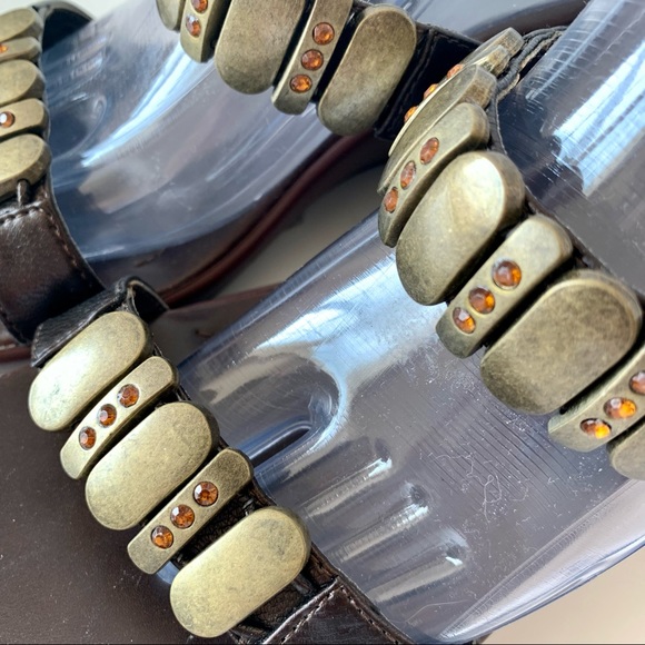 COCONUTS “Mojo” Embellished Wedge Sandals—SZ. 8.5 - Picture 4 of 15